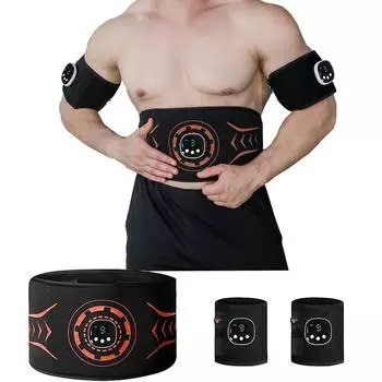 Электрический брюшной EMS массажер для мышц пояс для похудения живота машина для сжигания жира тренажер для мышц пресс устройство для бодибилдинга