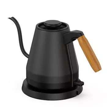 Электрический чайник 1500 Вт с изогнутой шеей, ручной заваркой кофе, заварочный чайник из нержавеющей стали 304, кувшин с узким горлышком, ручной заваркой кофе, 800 мл EU