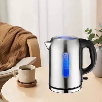 Электрический чайник 1,7 л, съемный диспенсер для воды для ежедневного использования на кухне, в офисе