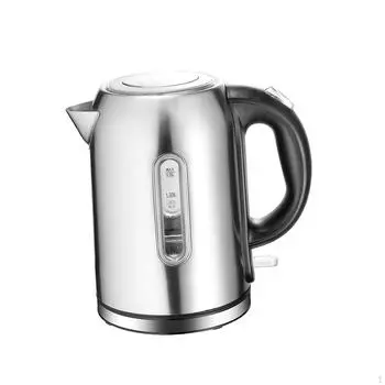Электрический чайник 1.7л, быстрый нагрев, современный водонагреватель для домашнего офиса, отеля
