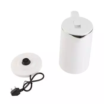 Электрический чайник 2.3 л из нержавеющей стали с двойным слоем, антипригарный, автоматическое отключение питания, электрический водонагреватель белый