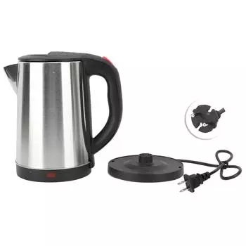 Электрический чайник 2,5 л, предотвращающий сухое горение, автоматическое отключение, быстрокипящий бойлер из нержавеющей стали для воды US Plug 110V