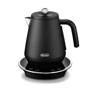 Электрический чайник De Longhi Ecletica KBY1210J-BK с функцией регулировки температуры