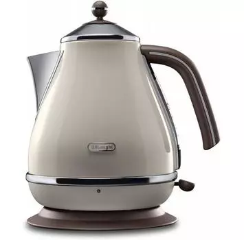 Электрический чайник De Longhi Icona KBOV2001.BG бежевый