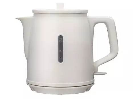 Электрический чайник dretec Teapot Type 1250 Вт, высокая мощность, стильный японский стиль, ретро, автоматическое отключение питания, предотвращение пустого приготовления пищи, цвет: белый, простой