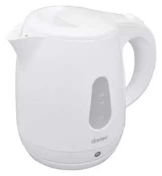 Электрический чайник dretec Tippy Pot Kettle Cute Stylish PO-129WT (белый)