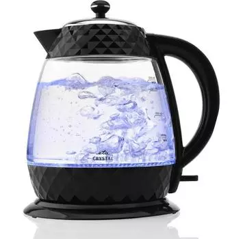 Электрический чайник ETA Crystal black glass 315490000