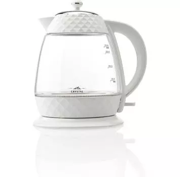 Электрический чайник ETA Crystal white glass 315490010