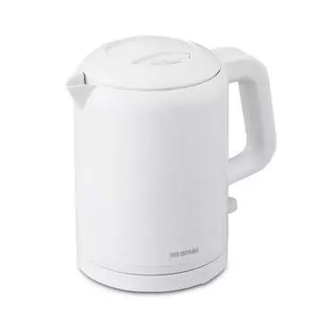 Электрический чайник Iris Ohyama объемом 800 мл, простой, для одного человека, для двух человек, закипает за 60 секунд, беспроводной, легко чистить, вмещает 5 чашек кофе, предотвращает