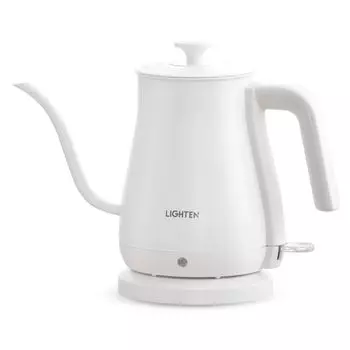 Электрический чайник, Кофеварка, Гибкая шея, Электрический чайник, 800 мл, Кипятильник, Нержавеющая сталь, Функция предотвращения выкипания, Автоматическое включение