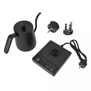 Электрический чайник на гибкой шее с предустановками контроля температуры, 1000 Вт, 800 мл, чайник для кофе US Plug 110V