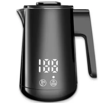 Электрический чайник с температурой Электрический Вода Нержавеющая сталь Естественный нагрев Пустой Предотвращение кипения Автоматически отключается, когда кофе Тонкий узкий ручной