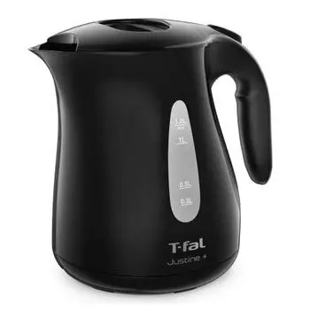 Электрический чайник Tefal 1,2 л большой емкости Justin Plus Black KO4908JP