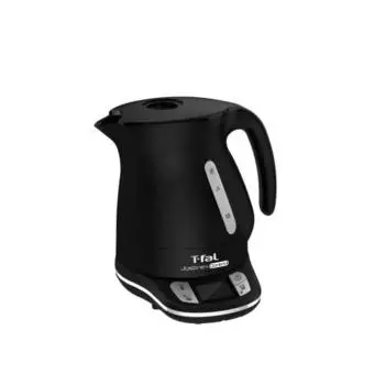 Электрический чайник Tefal 1,2 л Регулировка температуры 7 уровней Justin Control Black Сохранение тепла Автоматическое отключение питания Предотвращение сухой готовки KO7558J