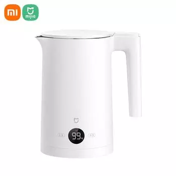 Электрический чайник Xiaomi Mijia 2, умный, многорежимный, с постоянной температурой, кипячением, электрической водой белый