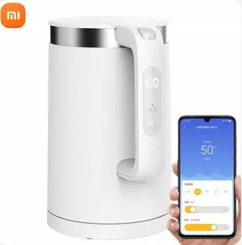 Электрический чайник Xiaomi MIjia Pro с термоизоляцией, умный чайник с постоянной температурой, водонагреватель с управлением через приложение, самовар