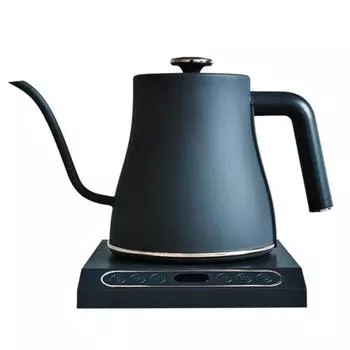 Электрический чайник Yamazen Electric Pot 0.8L (Потребляемая мощность 1200 Вт / Функция регулировки температуры / Функция сохранения тепла) Чайник для капель узкий Mou