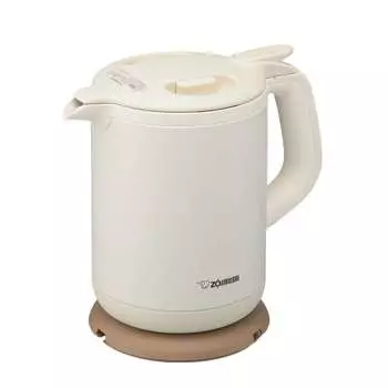 Электрический чайник Zojirushi 0,8 л Сохраняет тепло при 90°C в течение 1 часа после закипания Цвет слоновой кости CK-AJ08-CB