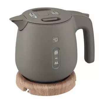Электрический чайник Zojirushi объемом 0,8 л Компактный. Приготовление одной чашки занимает около 60 секунд. Безопасная конструкция. Чистый. Пылезащитный. Натуральный. Вкус разных товаров. Каштаново-коричневый CK