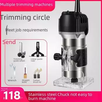 Электрический деревообрабатывающий станок для обрезки, долбления и гравировки, полностью медный