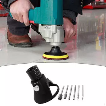 Электрический держатель фрезы Позиция шлифовального станка Модель Резьба по дереву Черный