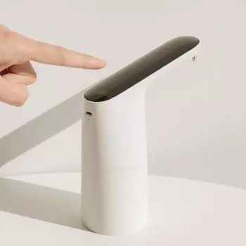 Электрический диспенсер для воды Xiaomi Youpin Touch, зарядка через USB, сенсорная кнопка управления, портативный мини-автоматический водяной насос белый