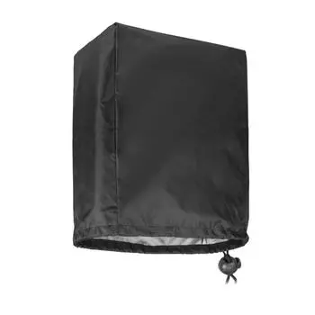 Электрический домкрат для трейлера 600D, защитный чехол, универсальный чехол для кемпера, водонепроницаемые аксессуары для прицепа, черный