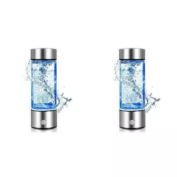 Электрический фильтр для воды 420 мл Lonizer Maker Портативный бытовой прибор (Серебряный)