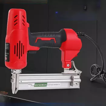 Электрический финишный гвоздезабивной степлер EU 220V вилка для DIY проекта деревообрабатывающий инструмент