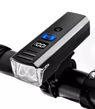 Электрический фонарь для велосипеда, высокая яркость, 1700 люмен, автоматический режим освещения, светодиодный фонарь, большая емкость, широкое освещение, 5 режимов USB