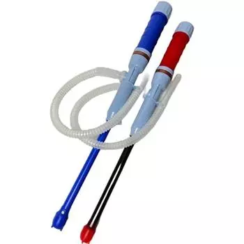 Электрический газовый насос Масляный насос Газойль Электрический перекачивающий насос Насос для перекачки жидкости Масляный насос Масляный насос Аквариумный насос Маслоперекачивающий насос (1шт красный) 66x7x7cm синий