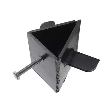 Электрический гидравлический дровокол с поперечной режущей головкой из титановой стали чёрный