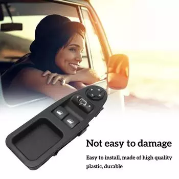 Электрический главный переключатель стеклоподъемника 6554.ZJ для Citroen Jumpy для Peugeot Expert Master 2007-2016 1pcs чёрный