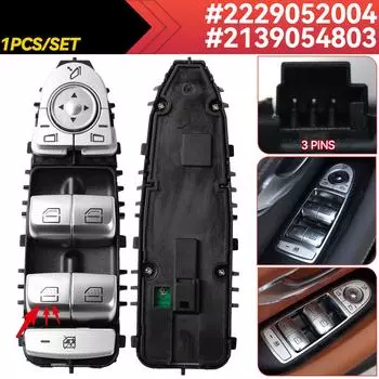 Электрический главный переключатель управления стеклоподъемником для Mercedes Benz ES Class W222 W213 2229052004 A2139054803 A2229052004 2139054803