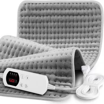 Электрический горячий мини горячий горячий коврик для одного перегрева холодный электрический электрический работа от лежания коврик, коврик, ковер, человек, профилактика, защита, серый