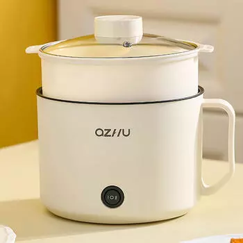 Электрический горшок супа многофункциональный ленивый лапша для пельменей Рамен синий