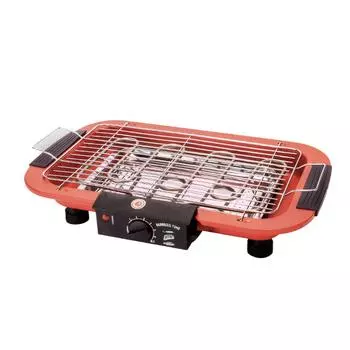 Электрический гриль-барбекю, универсальный, для приготовления пищи в помещении и на открытом воздухе, бездымный, электрический гриль-барбекю для помещений чёрный