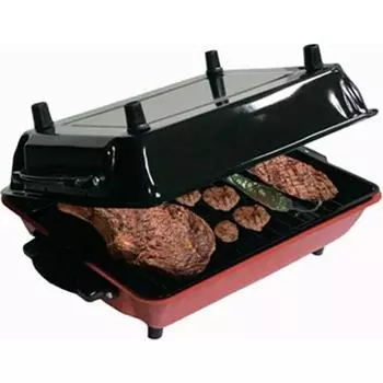 Электрический гриль Cvs DN 2108 с крышкой