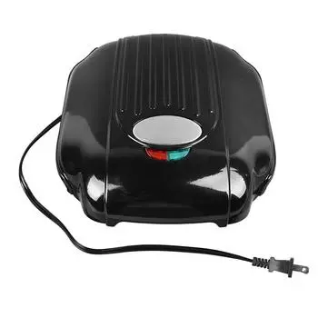 Электрический гриль для помещений мощностью 1200 Вт, алюминиевая классическая пластина, антипригарный электрический гриль для стейков для густых блюд L