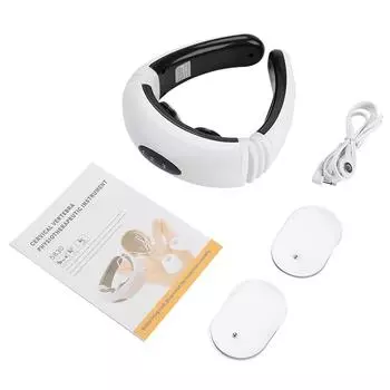 Электрический импульсный магнитный массажер для шеи, лечение шейного позвонка, расслабление плеч