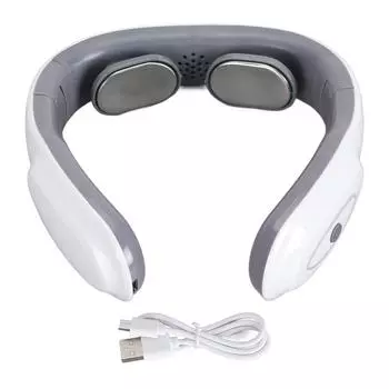 Электрический импульсный массажер для шеи уменьшает усталость, 6 режимов, 9 сил, складной перезаряжаемый массажер для шеи Ma