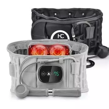 Электрический инфракрасный нагревательный пояс, вибрационный массажный пояс, поддерживающий пояс для боли в спине, горячий компресс, физиотерапевтический массажер для талии CHINA