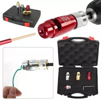 Электрический инструмент для зачистки проводов Инструмент для зачистки и скручивания проводов Инструмент для зачистки проводов Быстрая зачистка кабеля и разъем для электродрели