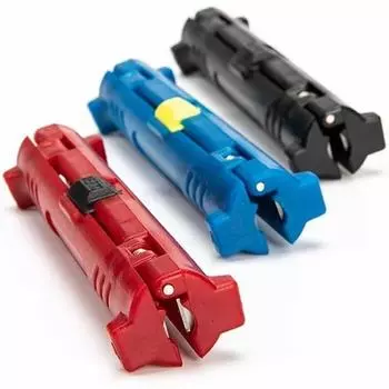 Электрический инструмент для зачистки проводов Ручка для сетевого кабеля Инструменты для резки кабеля Роторный резак для зачистки коаксиальных проводов Плоскогубцы чёрный