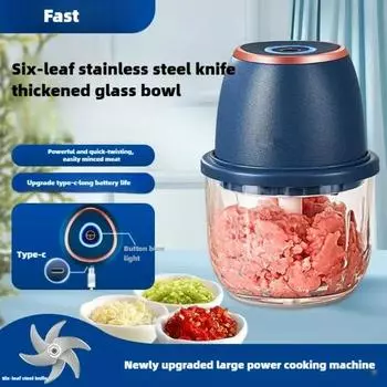 Электрический измельчитель чеснока для раздавливания чеснока, бытовая мини-измельчитель чеснока