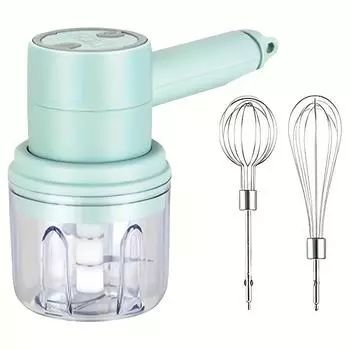 Электрический измельчитель чеснока, мини-электрическая овощерезкаМногофункциональная давилка для чеснока, дробилка для чеснока, мясорубка, перец чили, лук, сельдерей.