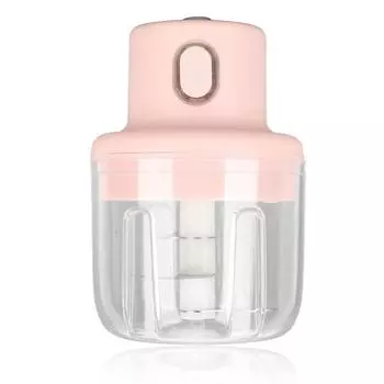 Электрический измельчитель чеснока Мини для лука и имбиря Маленький кухонный комбайн Машина 250 мл L