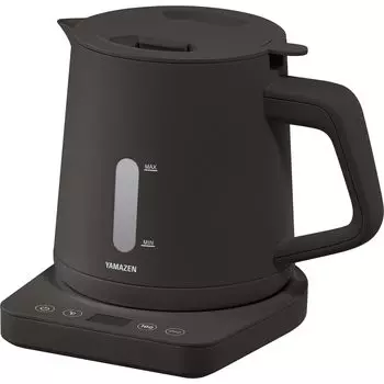Электрический Электрический Для Проживания Проживания с Двумя Предотвращающими Горячую Воду От Температуры Нагрева Пустой Приготовление Автоматическое Выключение Легко Черный [Yamazen] Чайник, Кастрюля,
