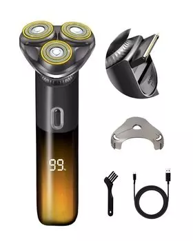 Электрический Электрический Электрический Сухой и USB LED IPX7 Вода 1200 мАч Большая емкость Можно бриться в ванной Инновационный японский Японская инструкция