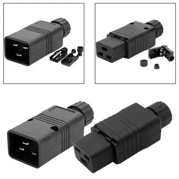 Электрический кабель питания переменного тока C20 C19 Разъем питания Простая установка A